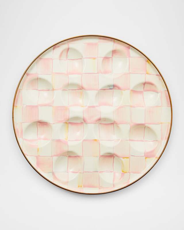Rosy Check Egg Plate